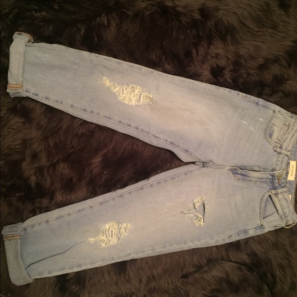 Pacsun ripped boyfriend jeans